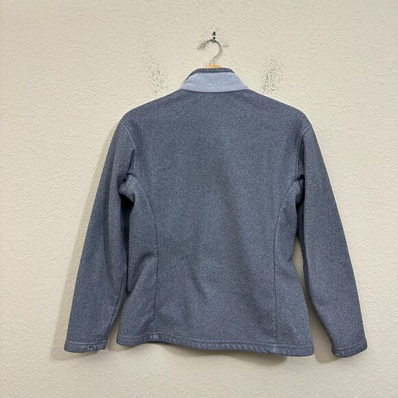 VTG Y2K PATAGONIA SYNCHILLA W's Fleece Full Zip Jacket Grayish Purple USA MADE - Picture 7 of 12